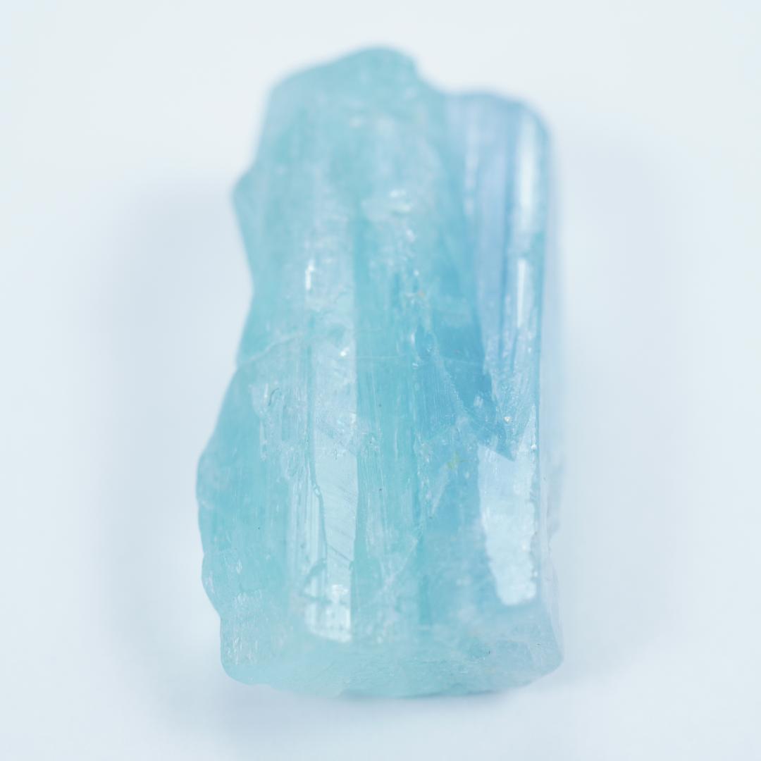 バイカラーアクアマリン　結晶　原石　ナイジェリア産