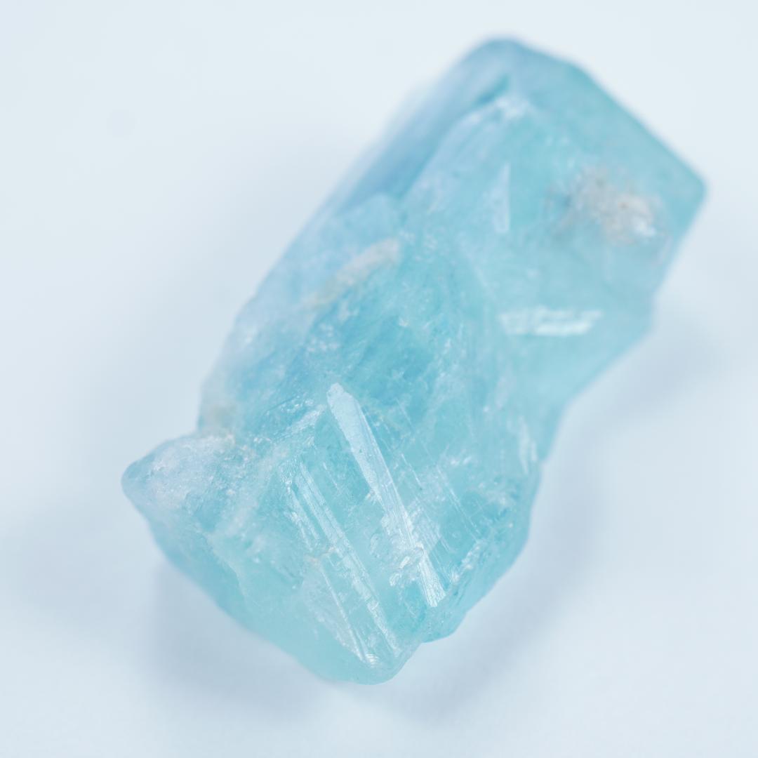 バイカラーアクアマリン　結晶　原石　ナイジェリア産