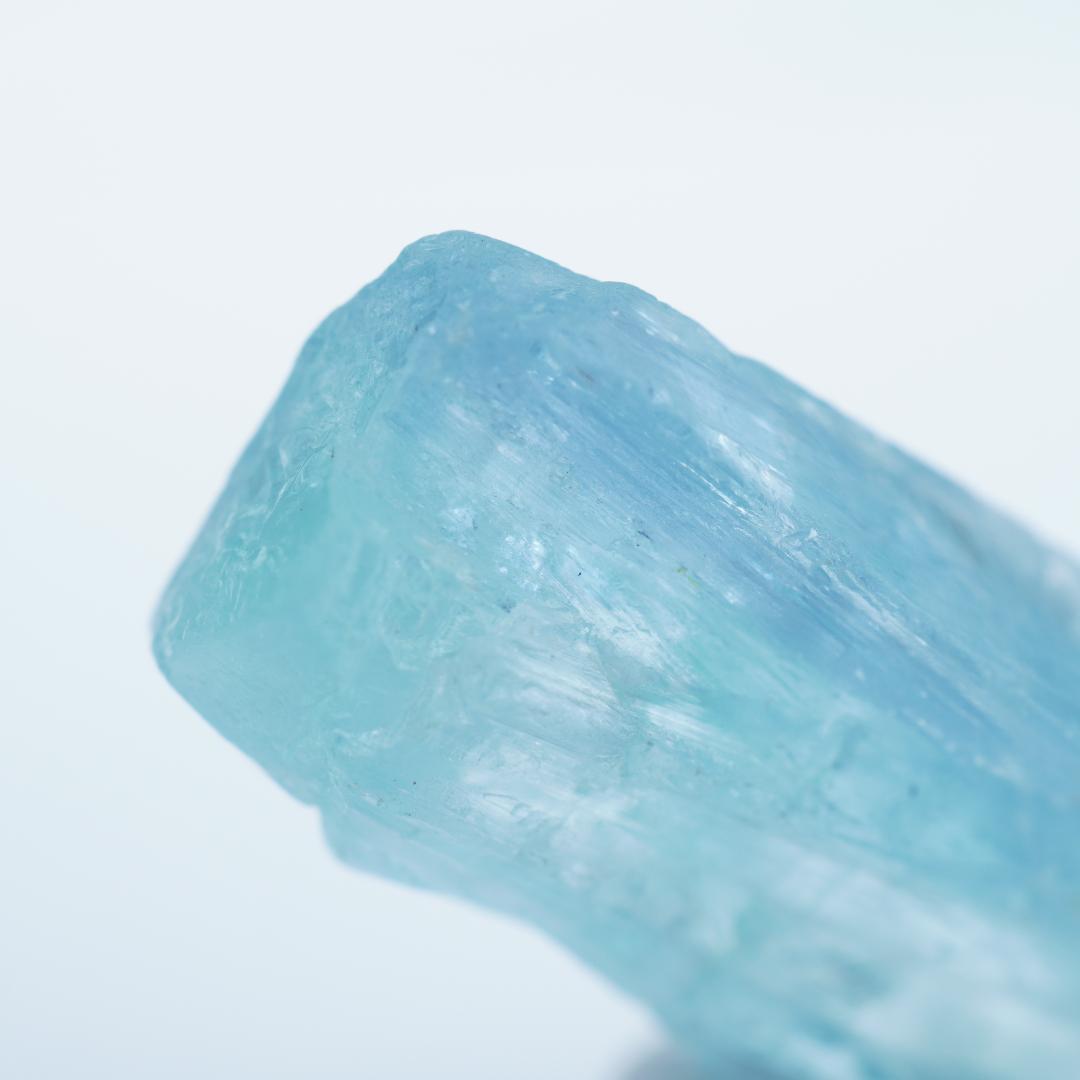 バイカラーアクアマリン　結晶　原石　ナイジェリア産