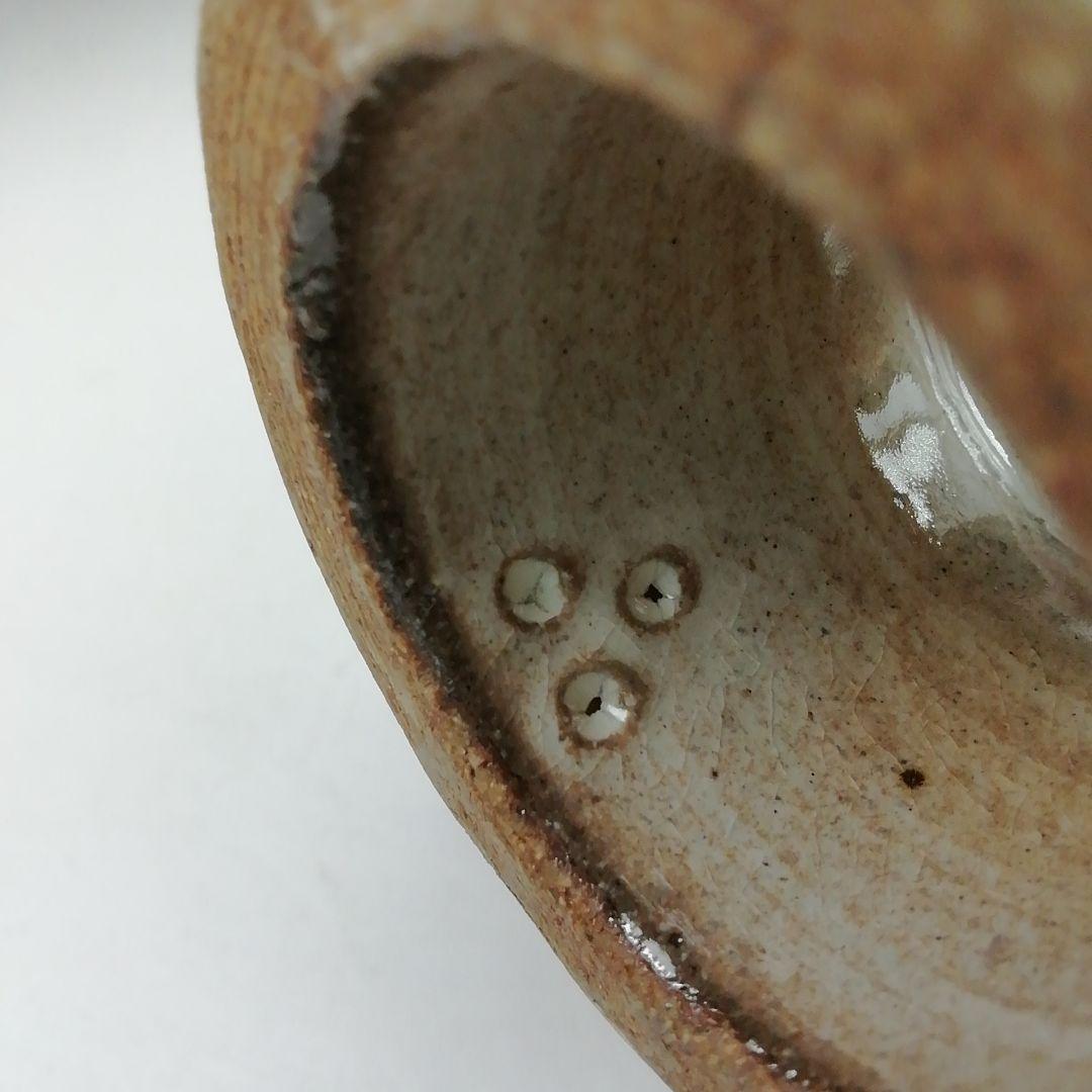 Ｔ８９８　蓋置　『唐津　三島蓋置』『十三代　中里太郎右衛門』　共箱　茶道具