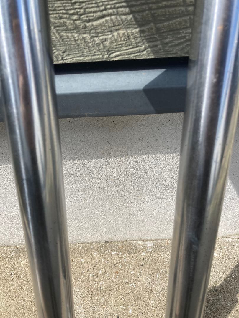 美品 NS-1 フロントフォーク 曲がり確認　シートパイプ加工済 画像　流用