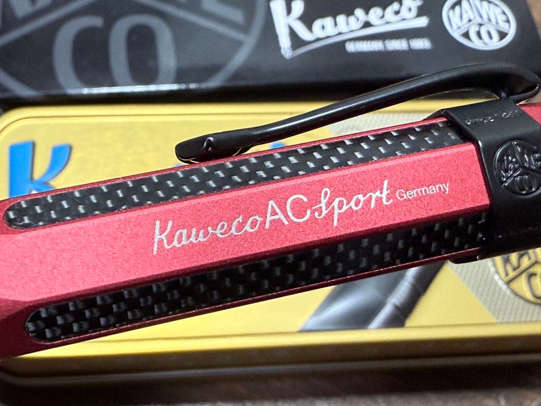 Kaweco AC sport 万年筆 赤