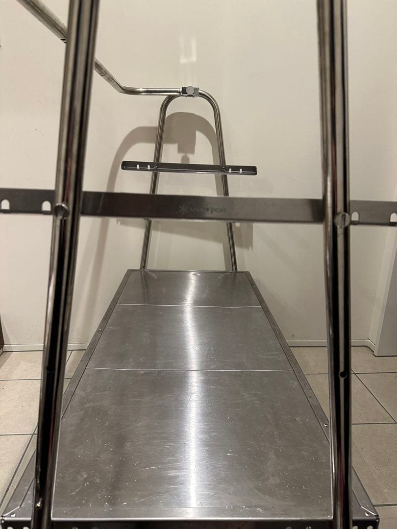 [スノーピーク]peakステンレス製2段キッチンテーブル