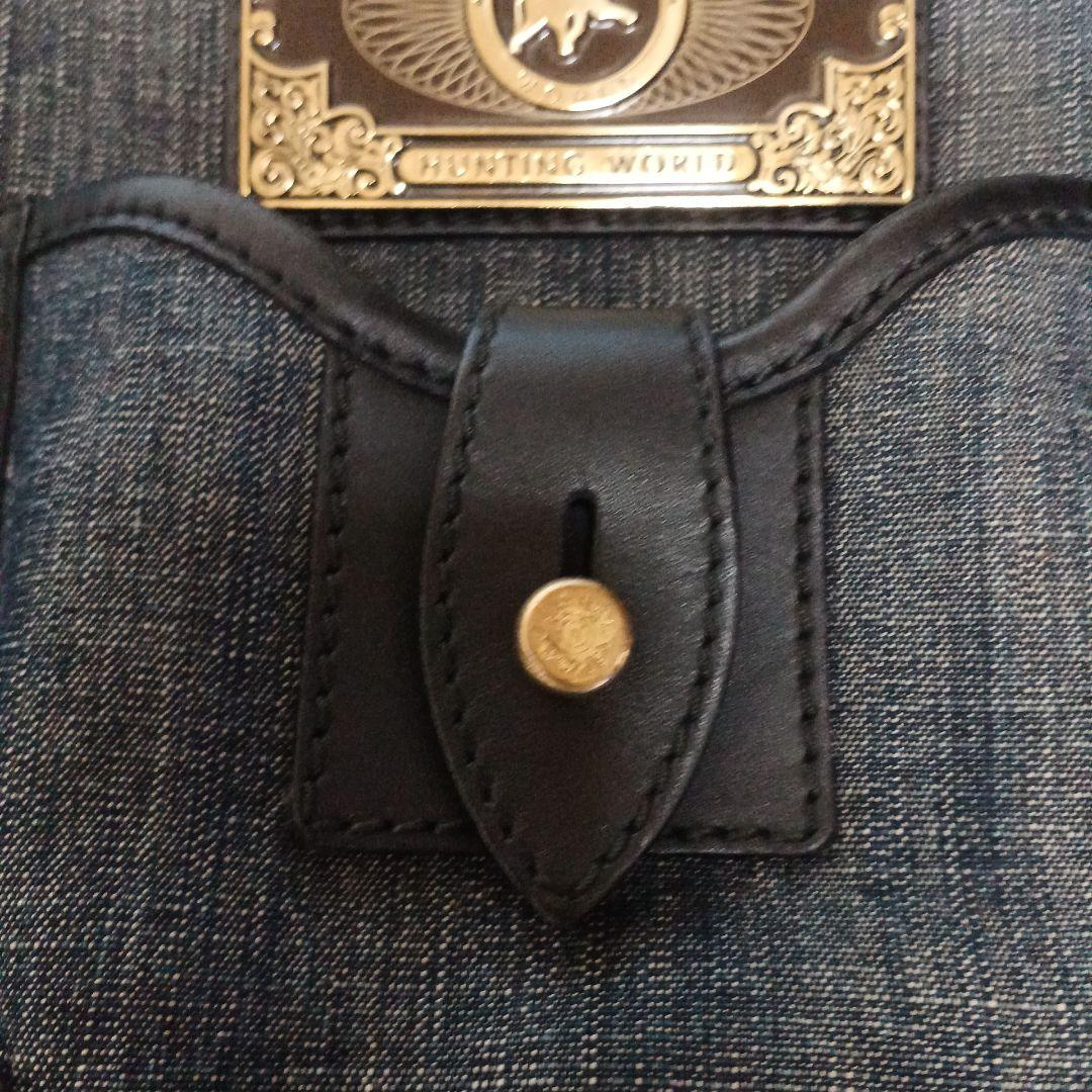 HUNTINGWORLDデニムショルダーバッグ❤️❤️
