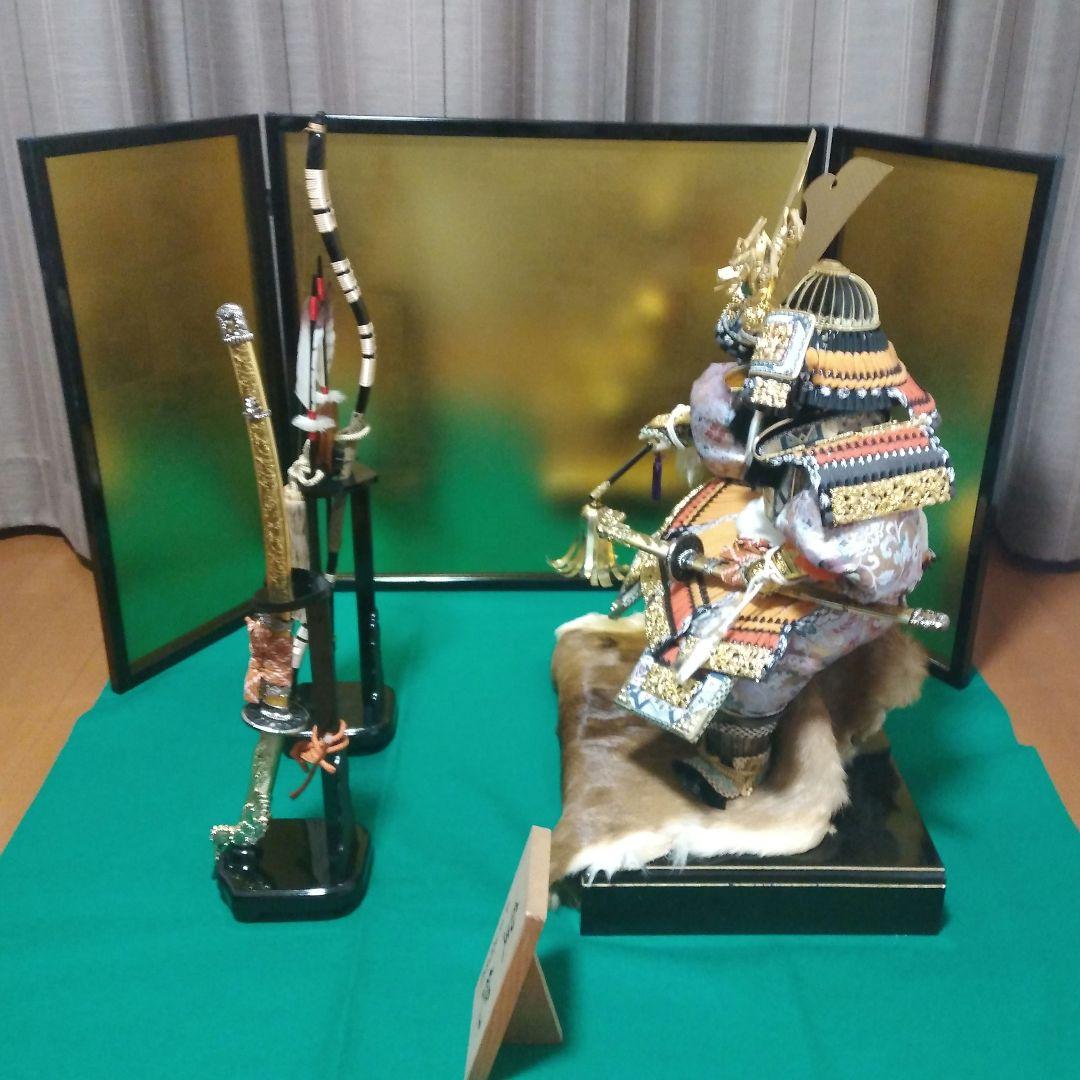 五月人形　高級御弓太刀揃 清玉作