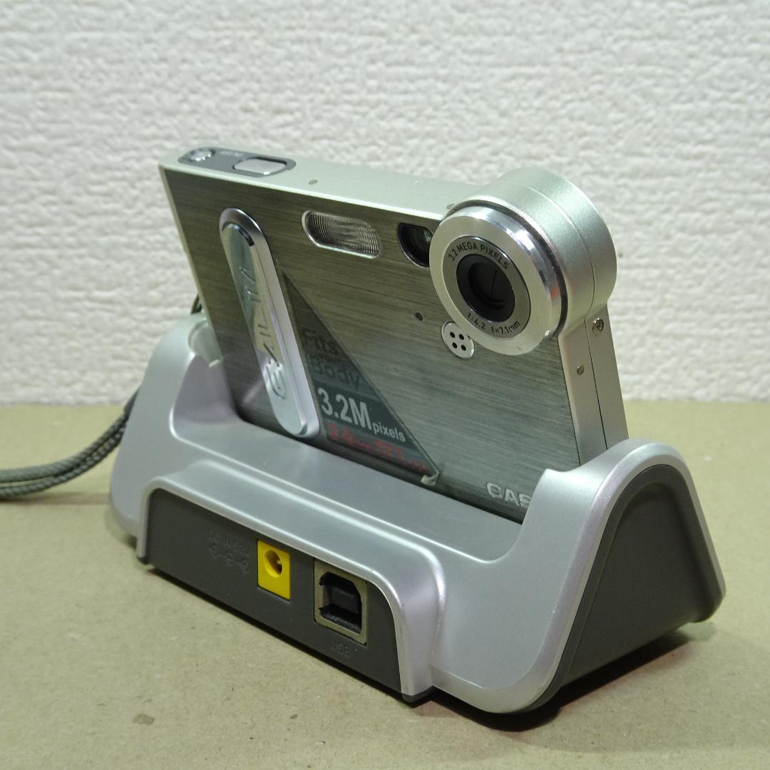 カシオ EXILIM EX-S3 コンデジ 純正バッテリー新品 SDカード2GB