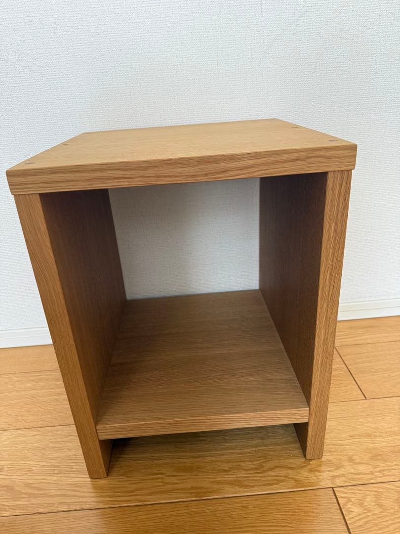 【Masterwal】オーク仕上げ サイドテーブル　マスターウォール