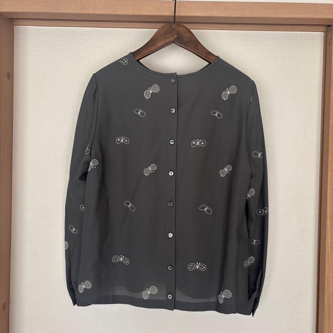 ミナペルホネン　choucho ブラウス　38 卒業式　入学式　セレモニー