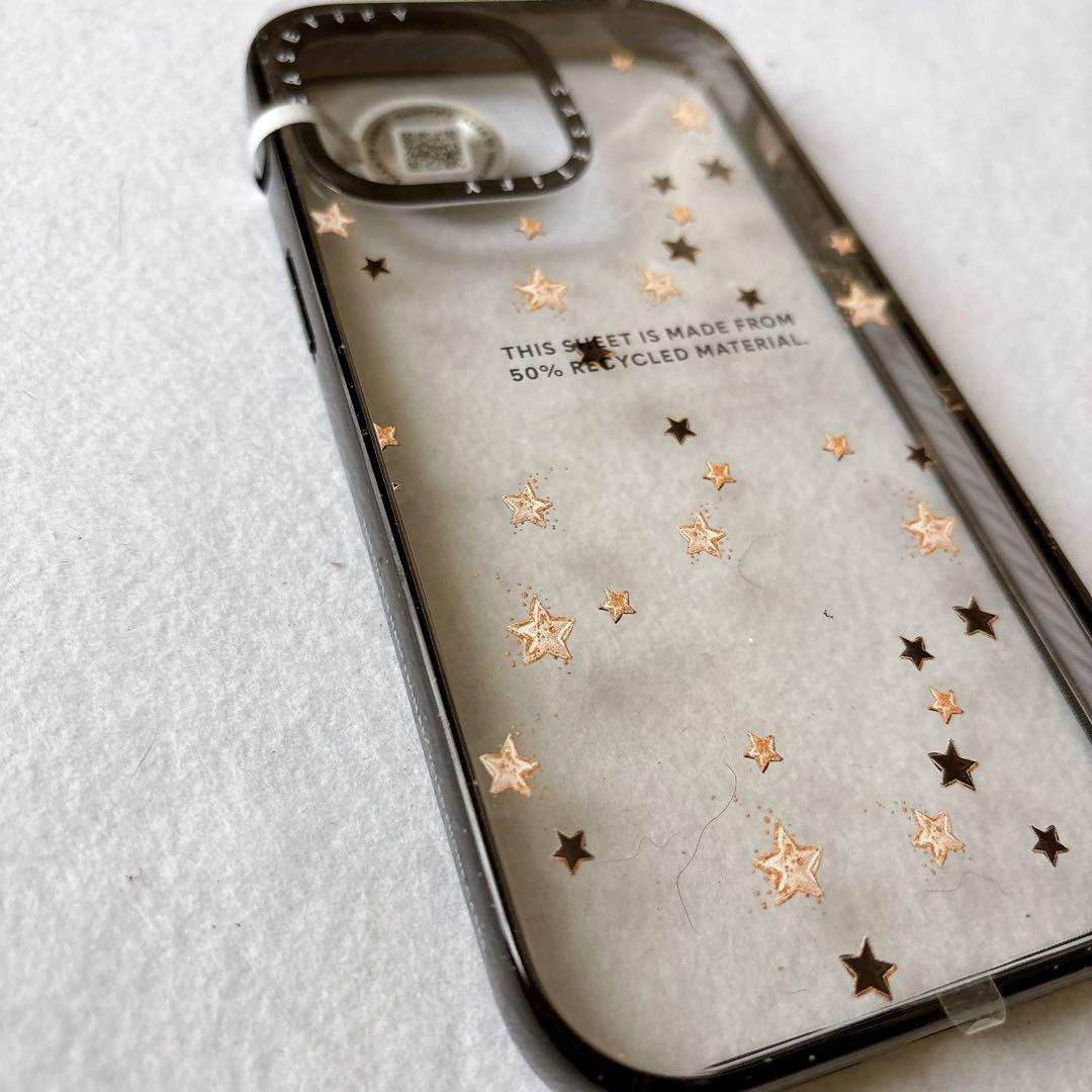 ★iPhone 14 Pro Max ケース CASETiFY ブラック透明