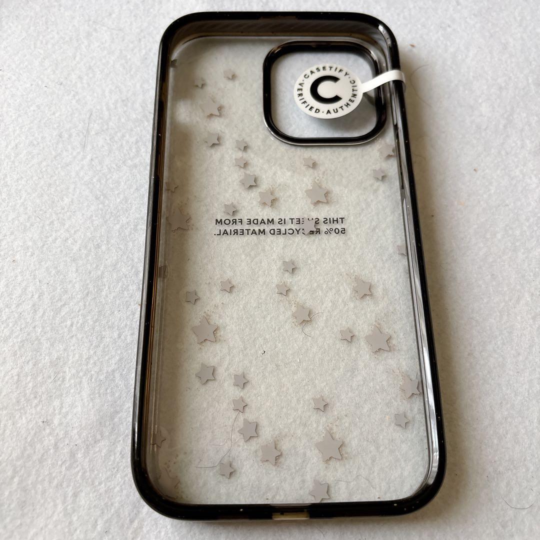 ★iPhone 14 Pro Max ケース CASETiFY ブラック透明