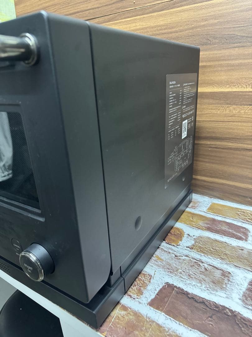 2024年製　BALMUDA ブラックオーブン