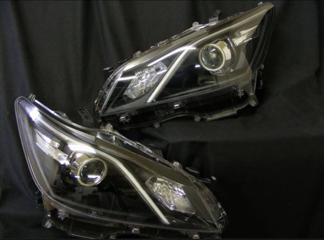 210系クラウン ヘッドライト前期 イカリング加工のみ