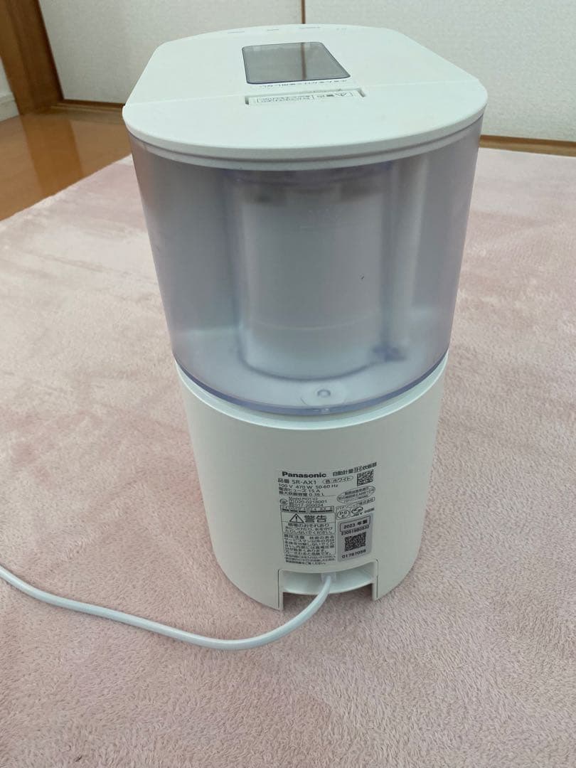 Panasonic IH炊飯器 ホワイト SR-AX1