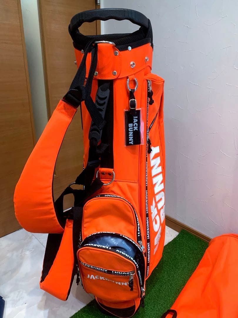 希少　良品　パーリーゲイツ　ジャックバニー　キャディバッグ　メンズ　レディース