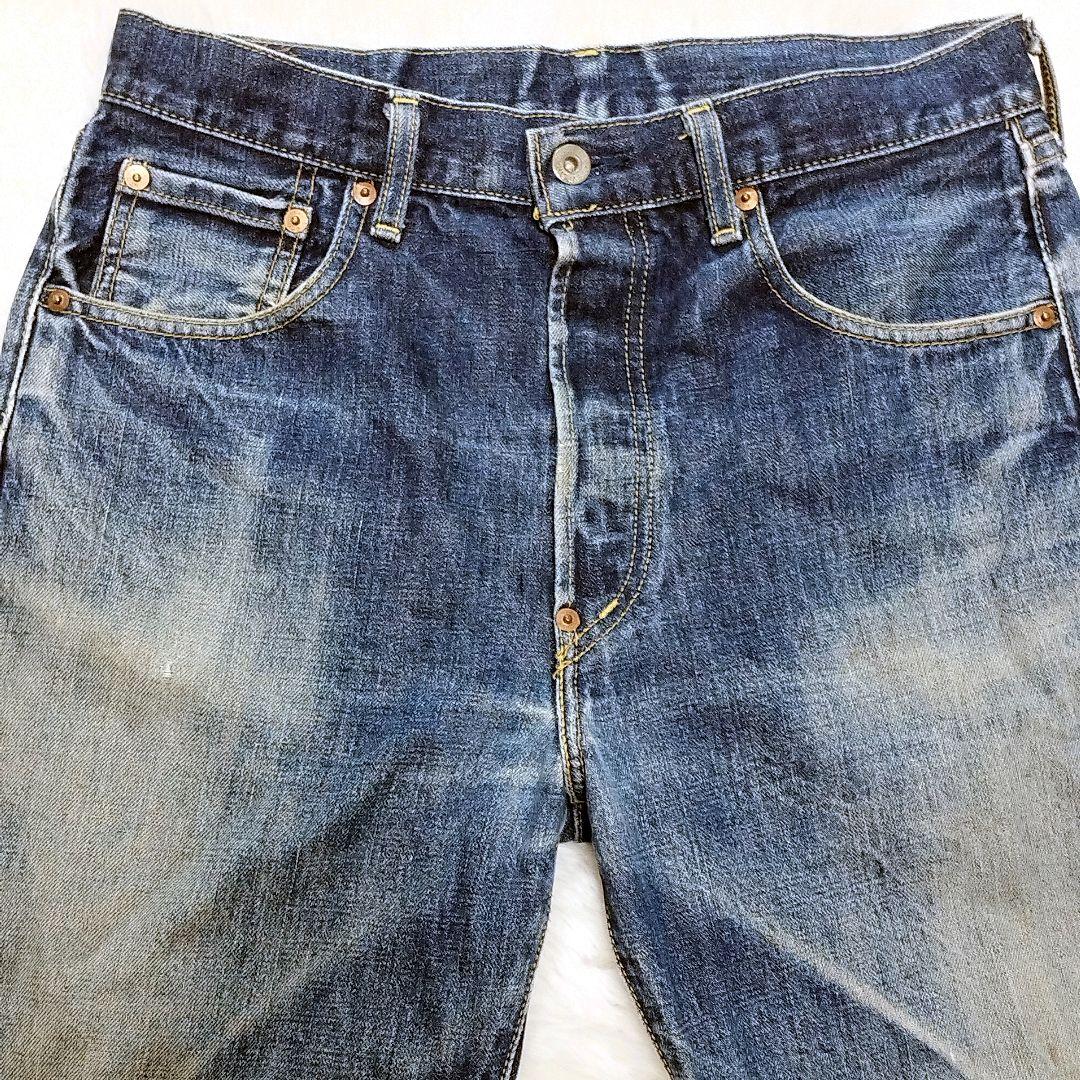 リーバイス 702XX 赤耳 ビッグE 日本製 シンチバック デニム W32