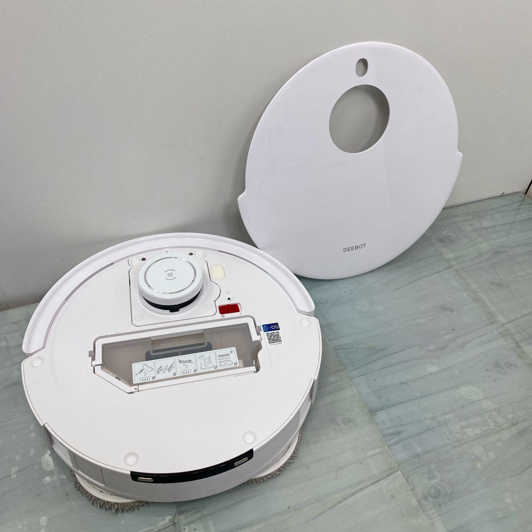 美品　ECOVACS ロボット掃除機 ホワイト