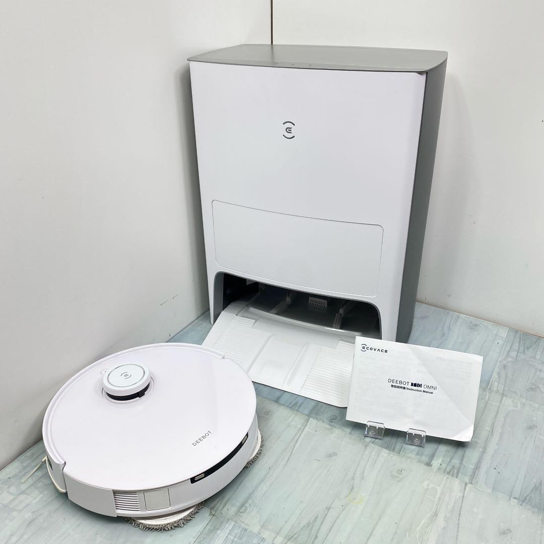 美品　ECOVACS ロボット掃除機 ホワイト