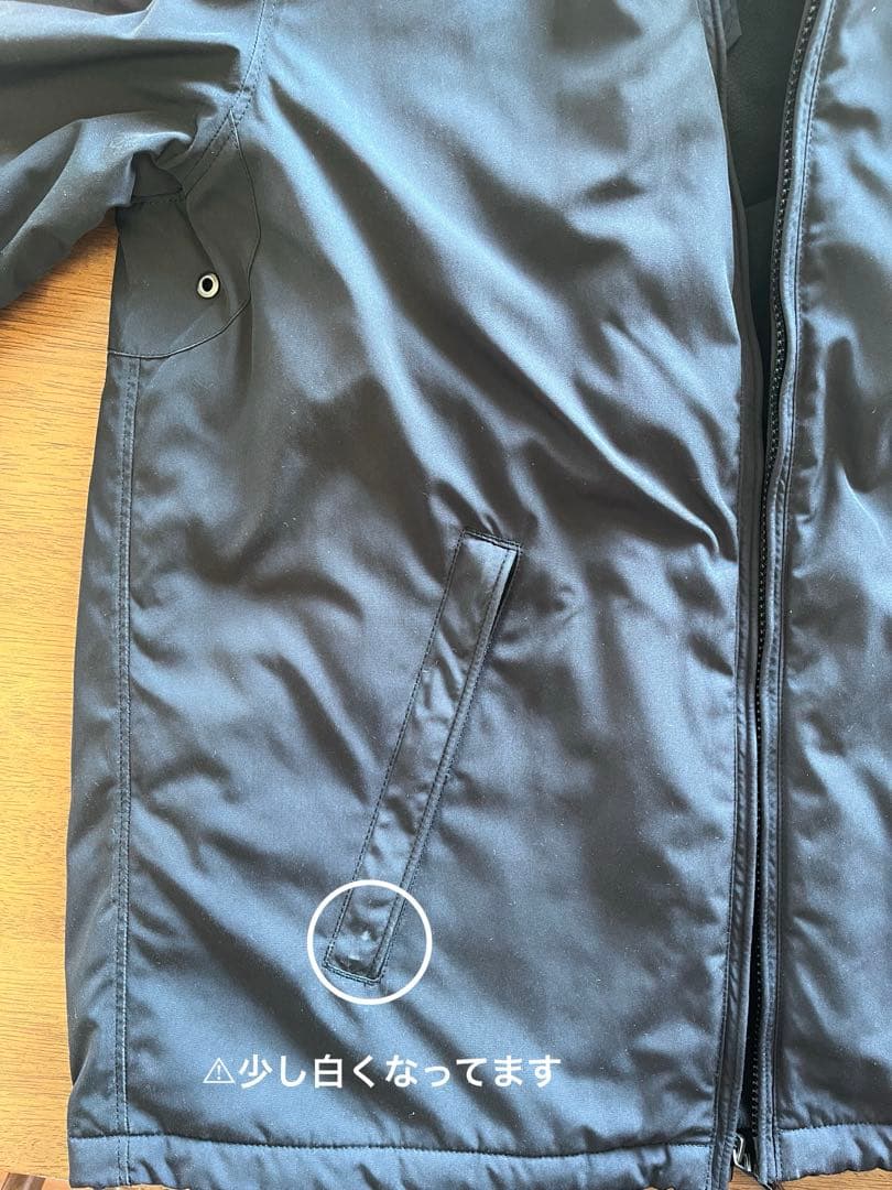 POLO RALPH LAUREN ブラック インナーフリース　ブルゾン s