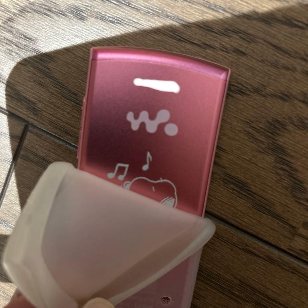 スヌーピー SONY ウォークマン Sシリーズ NW-S764(PI)