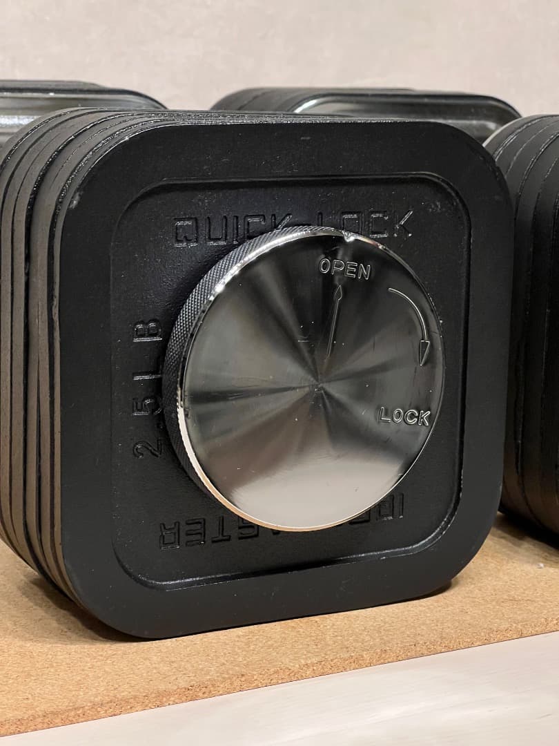 引取限定 クイックロックダンベル ペア68kgセット IRONMASTER