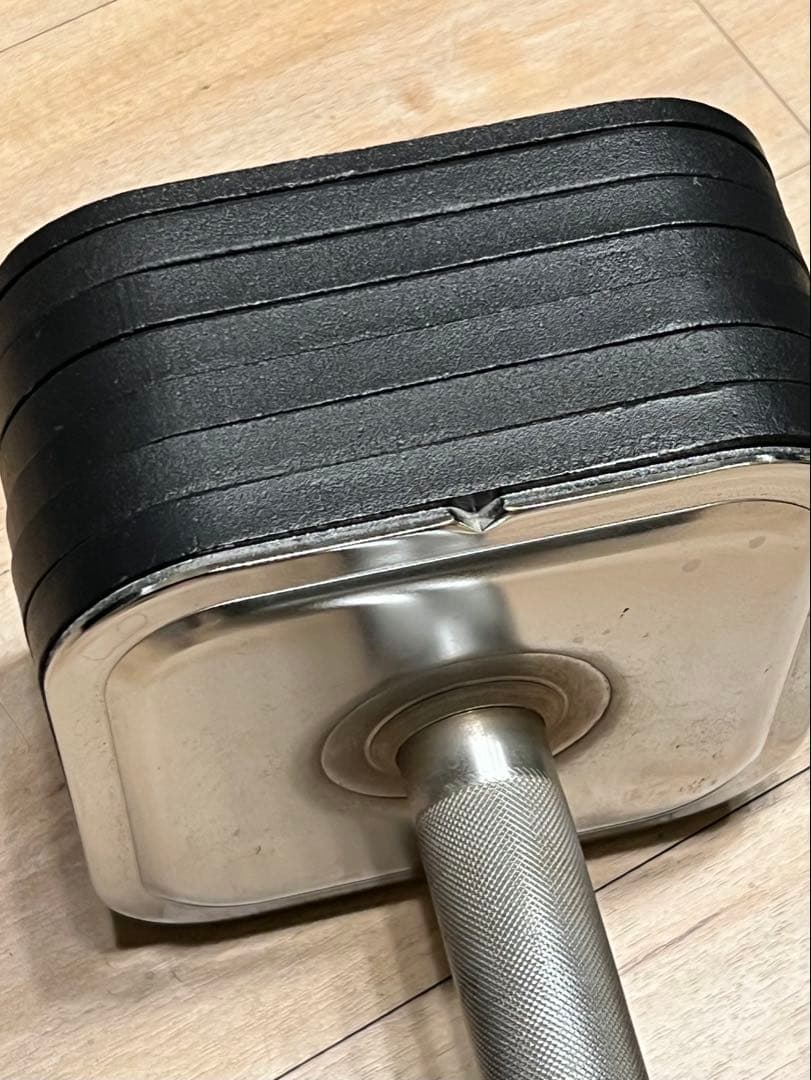 引取限定 クイックロックダンベル ペア68kgセット IRONMASTER