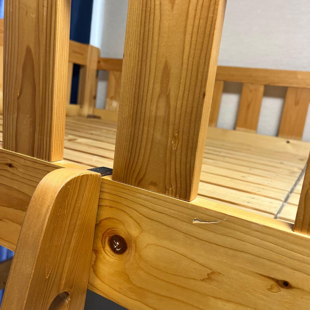 木製ロフトベッド 高さ180cm