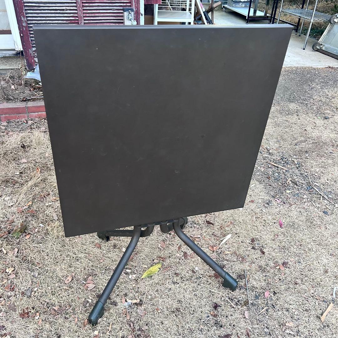 RESTAREA ラスティ折りたたみテーブル カフェテーブル アイアン ガーデン