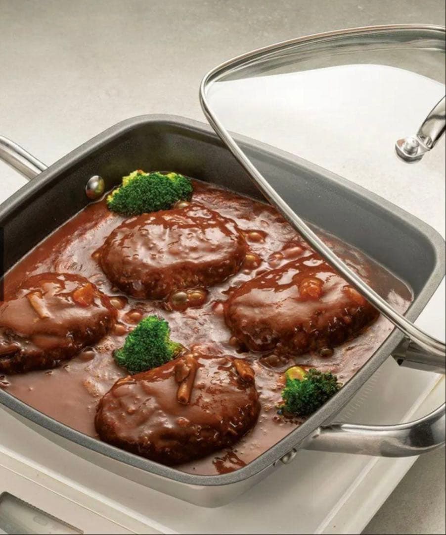 17600→今価格マイヤー MEYER スクエアグリルパン 24cm