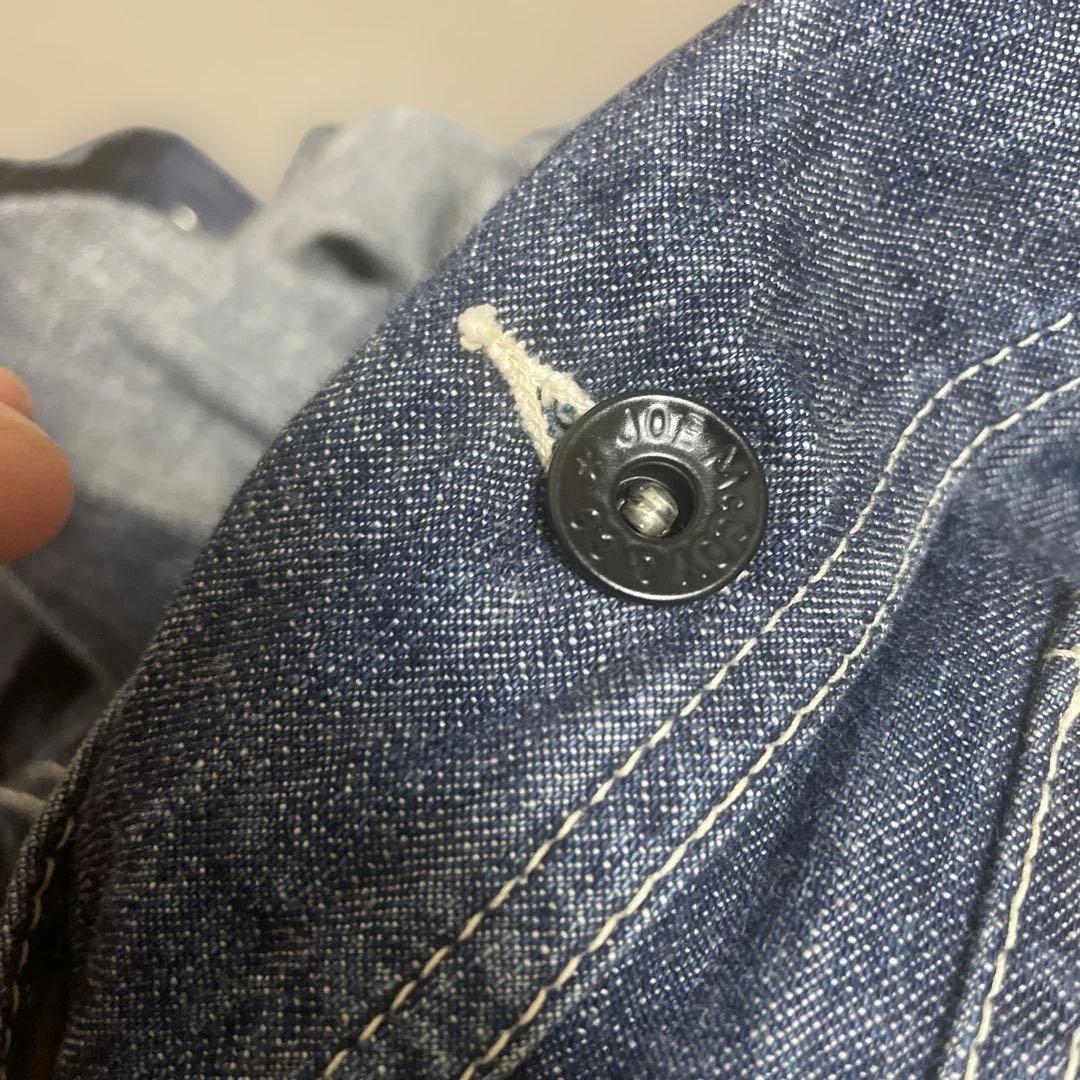 【美品】JOE McCOY 8hour unionデニム オーバーオール つなぎ