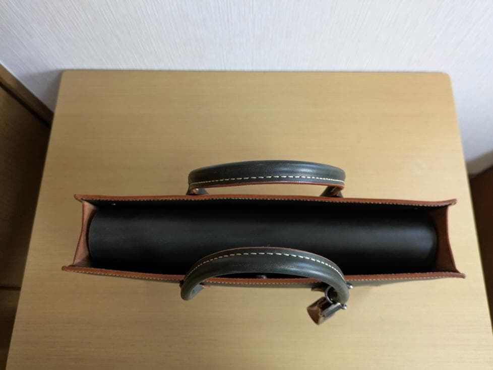 【超レア】亀屋革具製 受注後生産オーダーメードビジネスバック