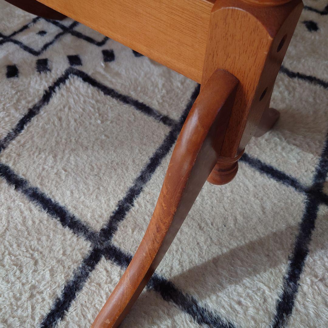 【激安特価】ナチュラルウッドスタンドミラー　希少　オーバル　ウッド　姿見