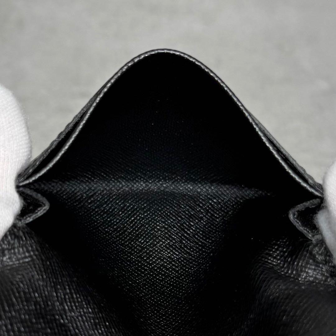 美品 ルイヴィトン エピ ノワール アンヴェロップカルトドゥヴィジット 名刺入れ