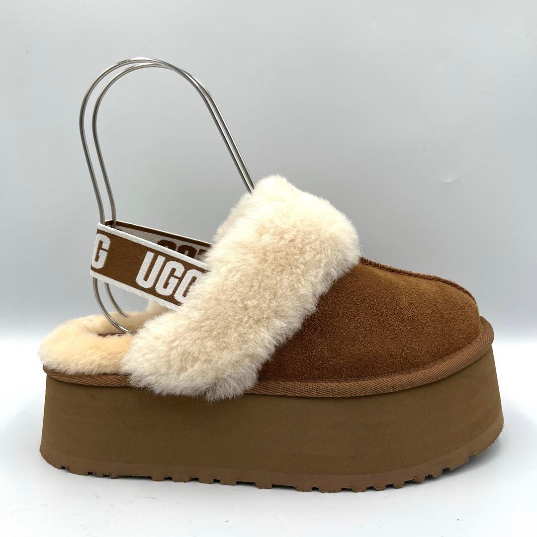 美品　UGG Funkette アグ　ファンケット チェスナット