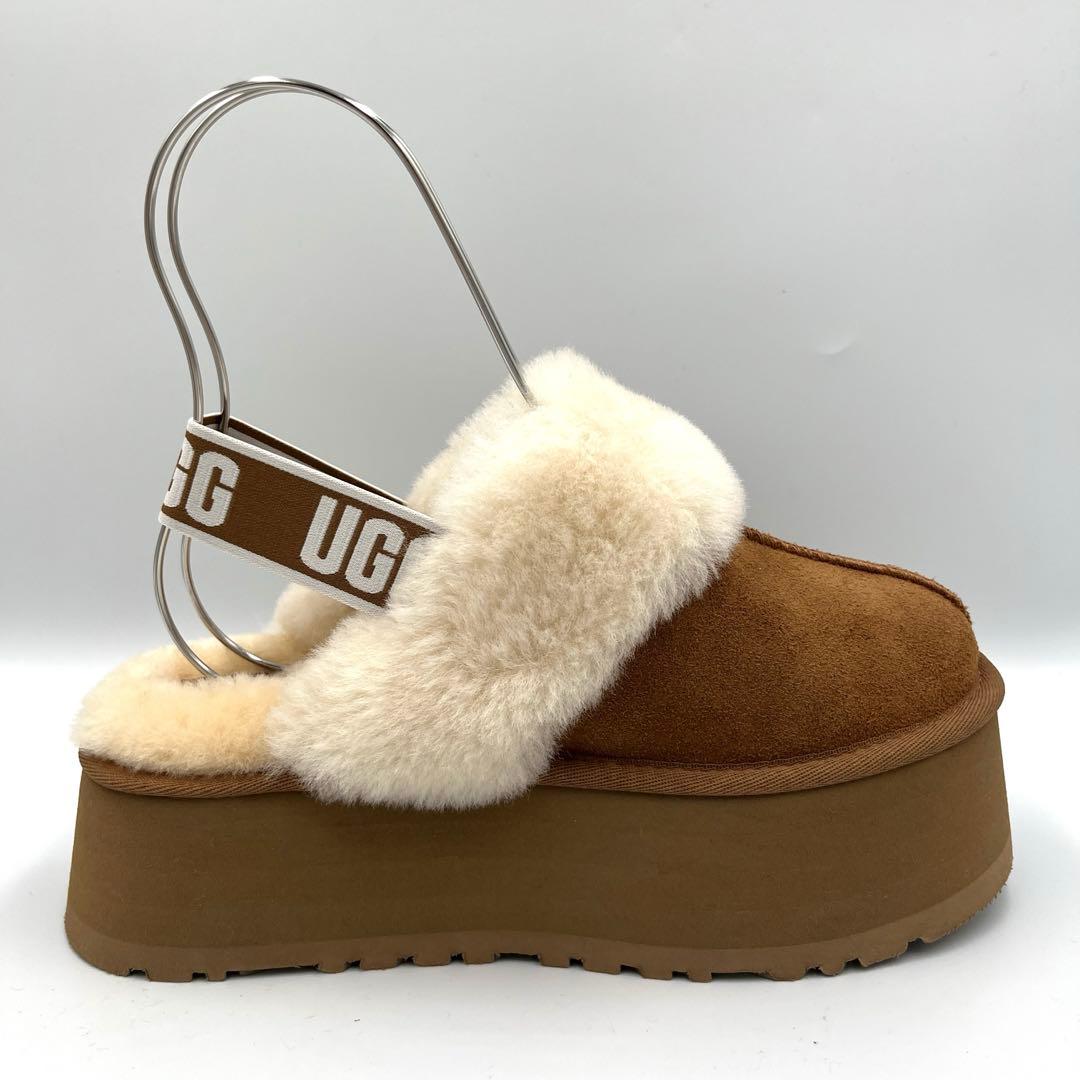 美品　UGG Funkette アグ　ファンケット チェスナット