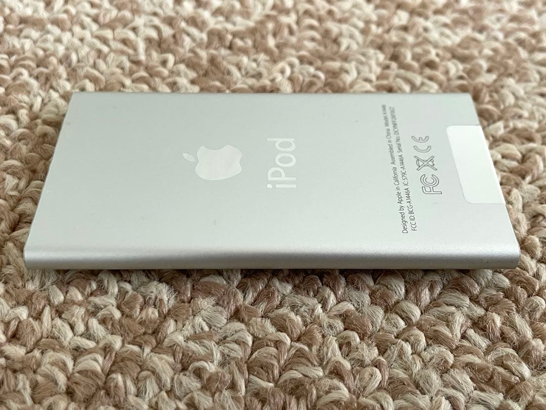 美品 動作確認済 iPod nano 第7世代 シルバー Bluetooth