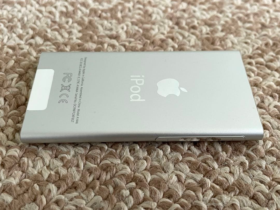 美品 動作確認済 iPod nano 第7世代 シルバー Bluetooth