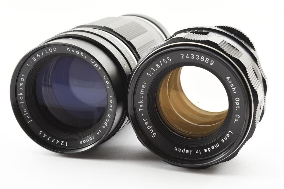 【お得な2点セット】Super Takumar 55mm 200mm SO262