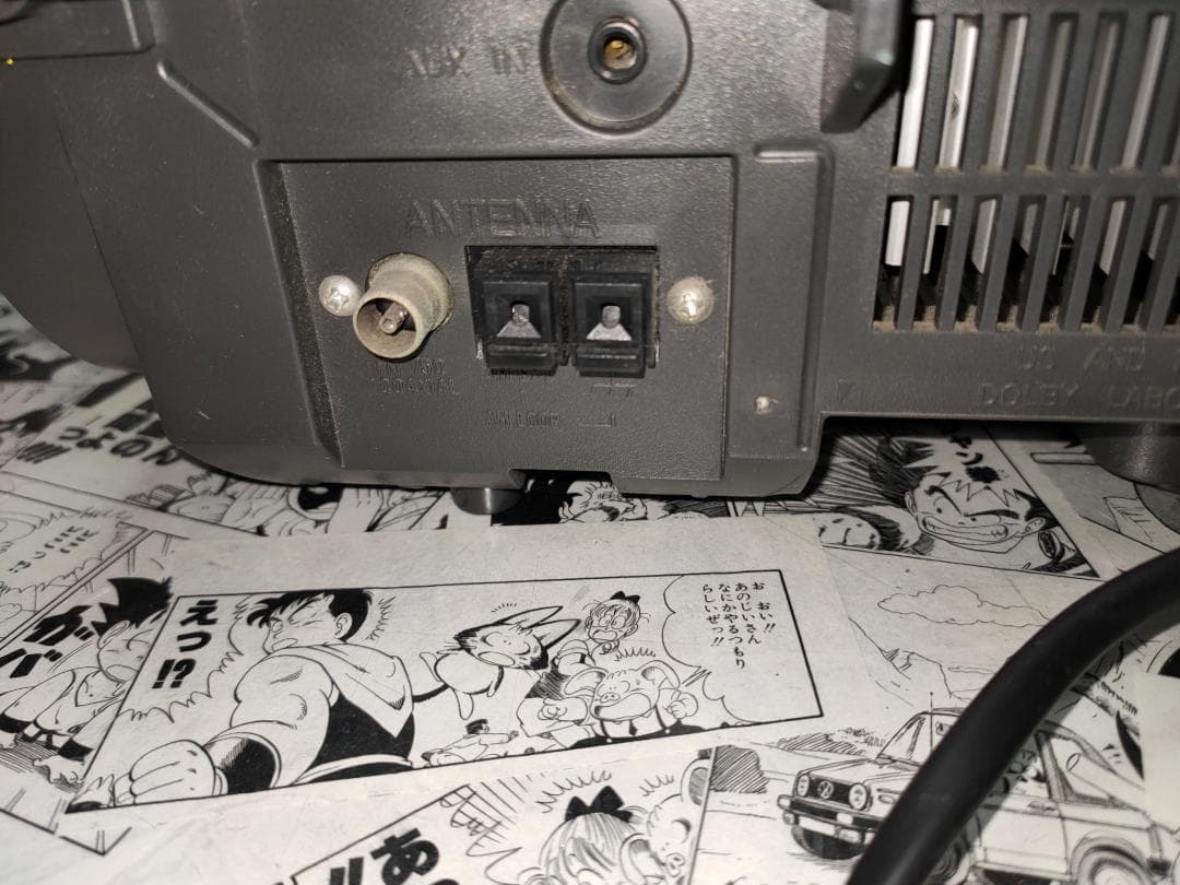 ビクター CD/MDラジカセ Clavia RC-L1MD-B black