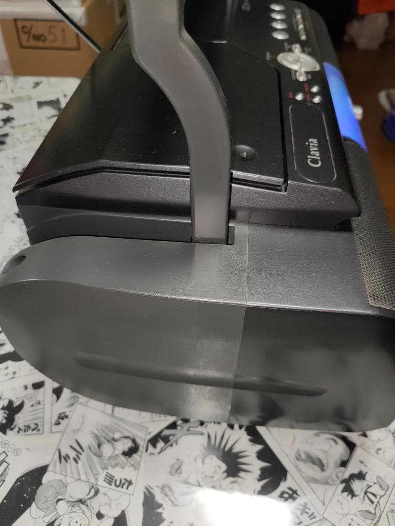 ビクター CD/MDラジカセ Clavia RC-L1MD-B black