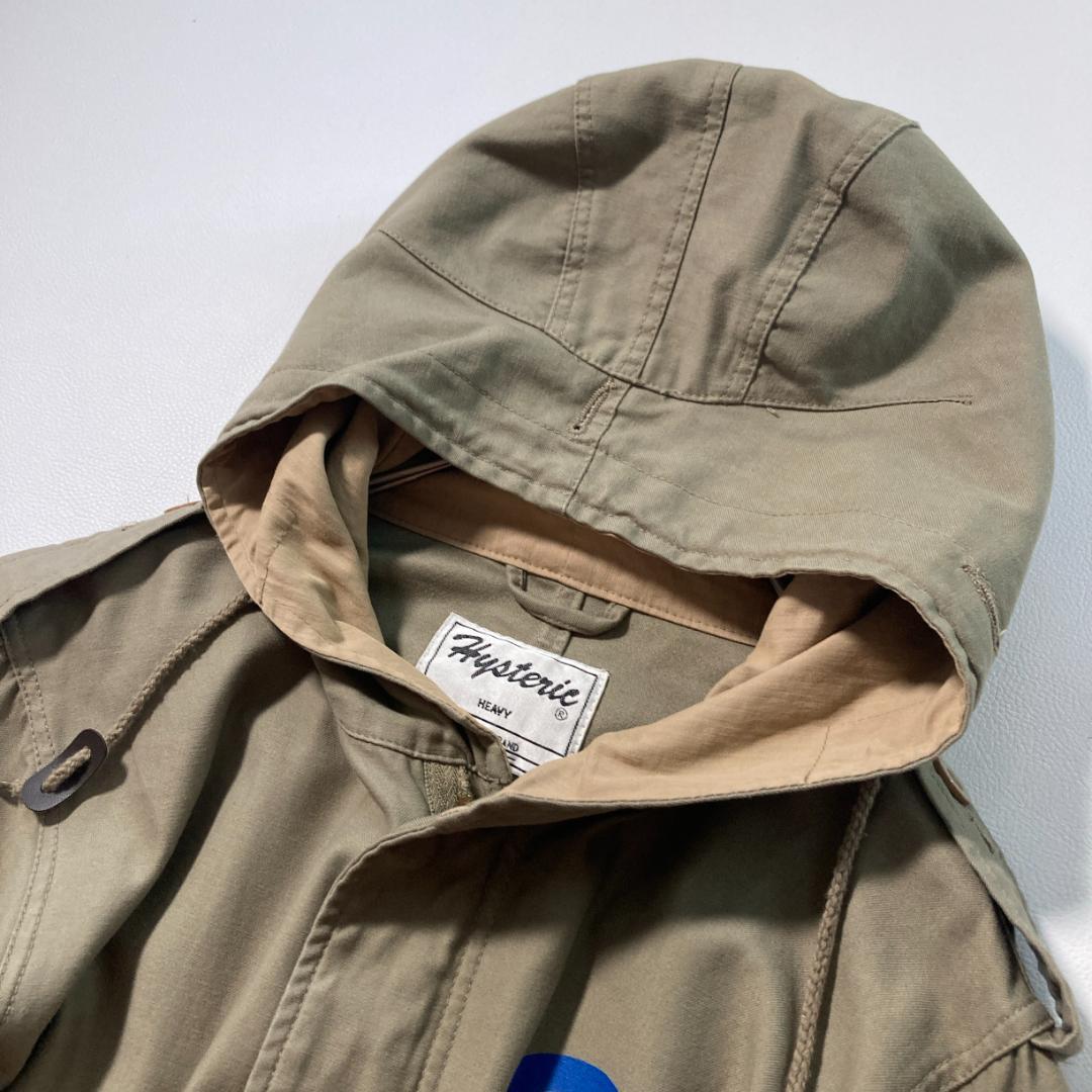 【インゲン】ヒステリックグラマー　フィッシュテール ミリタリーモッズコート