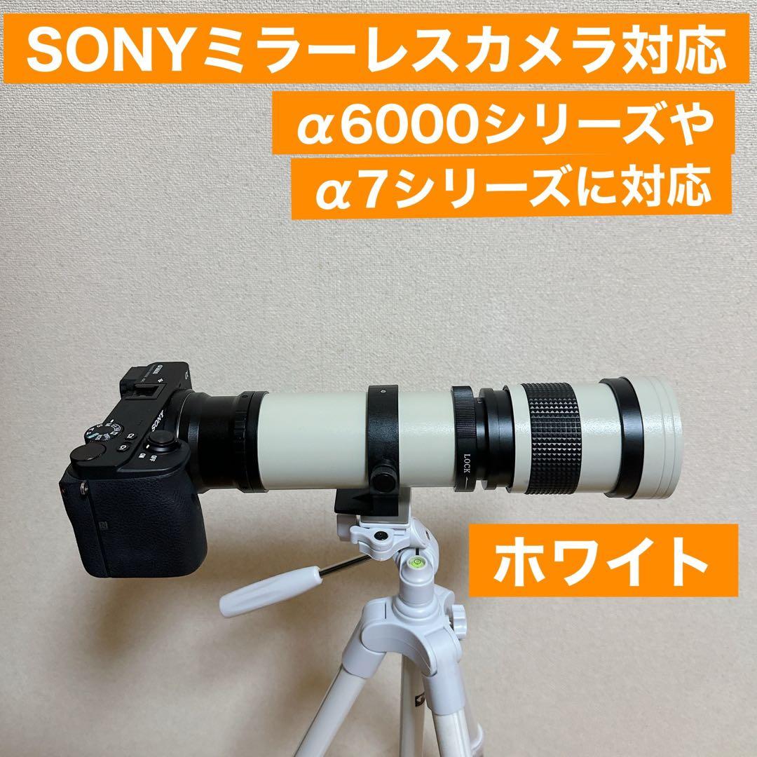 SONY ミラーレスカメラ用 ズームレンズ ホワイト初心者でもOK サポートあり