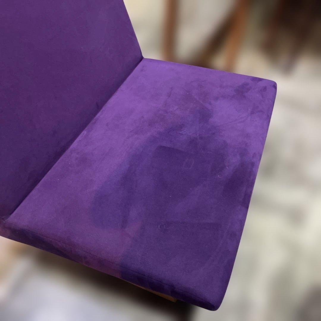 【FLANNEL SOFA】◇PENTA 900 Chair◆紫◇程度良好◆