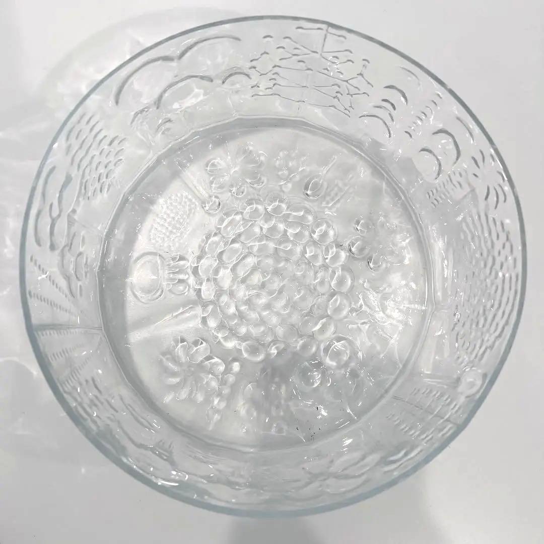 ヌータヤルヴィ フローラ ガラス ボウル 15cm ヴィンテージ