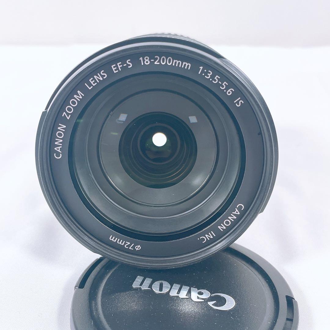 【美品】Canon EF-S 18-200 3.5-5.6 IS ズームレンズ