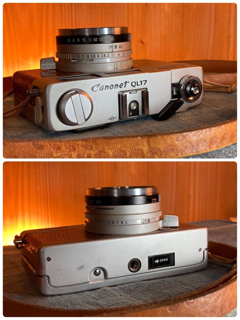 ★完動品＊美品＊初期保証★canon canonet ql17 ★作例多数！
