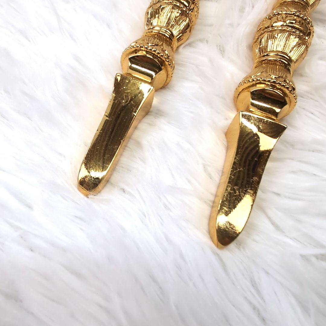 チベット仏教法器 真言宗 独鈷杵 金剛杵 真鍮 2つセット