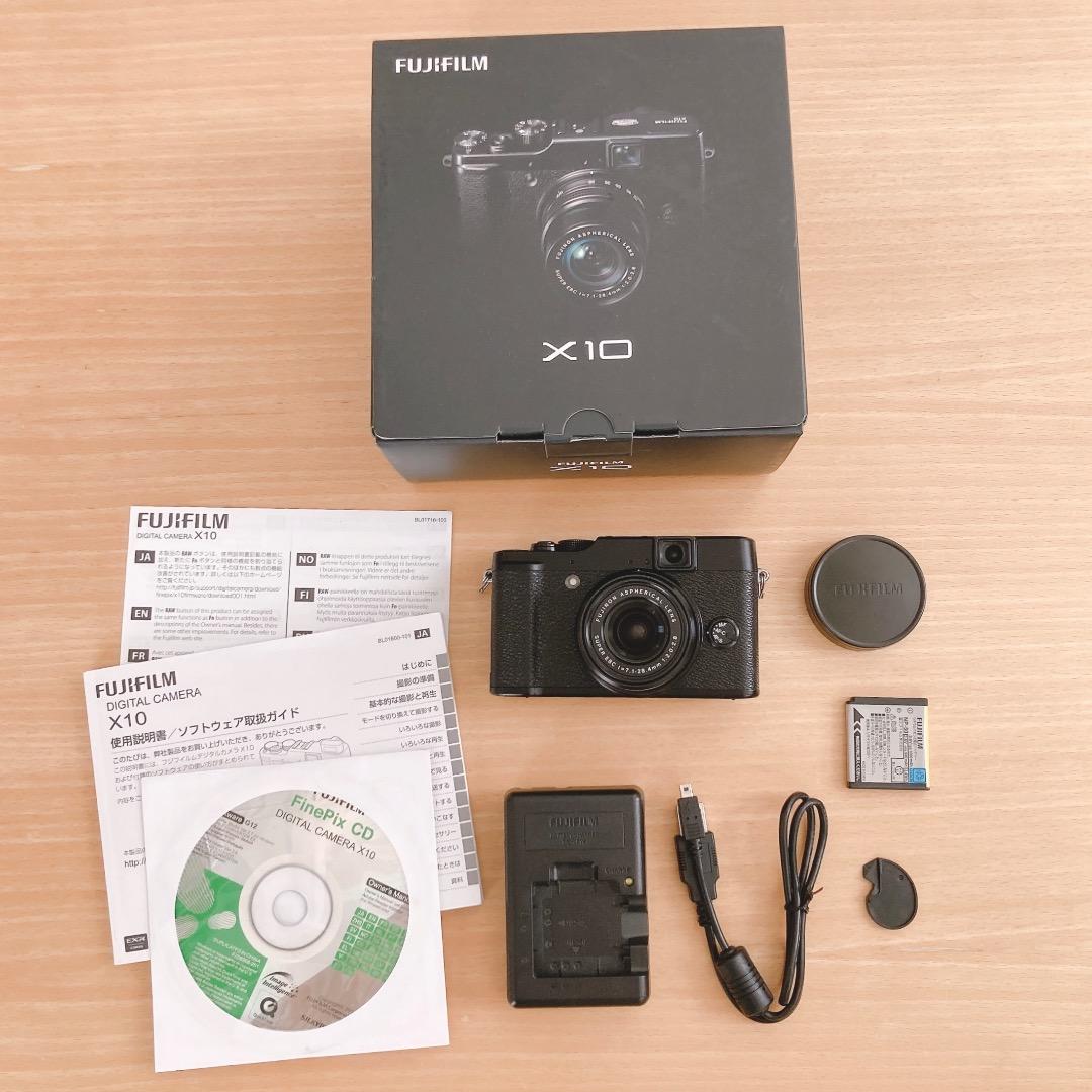 匿名送料込 富士フィルム FUJIFILM X10 コンパクトデジタルカメラ
