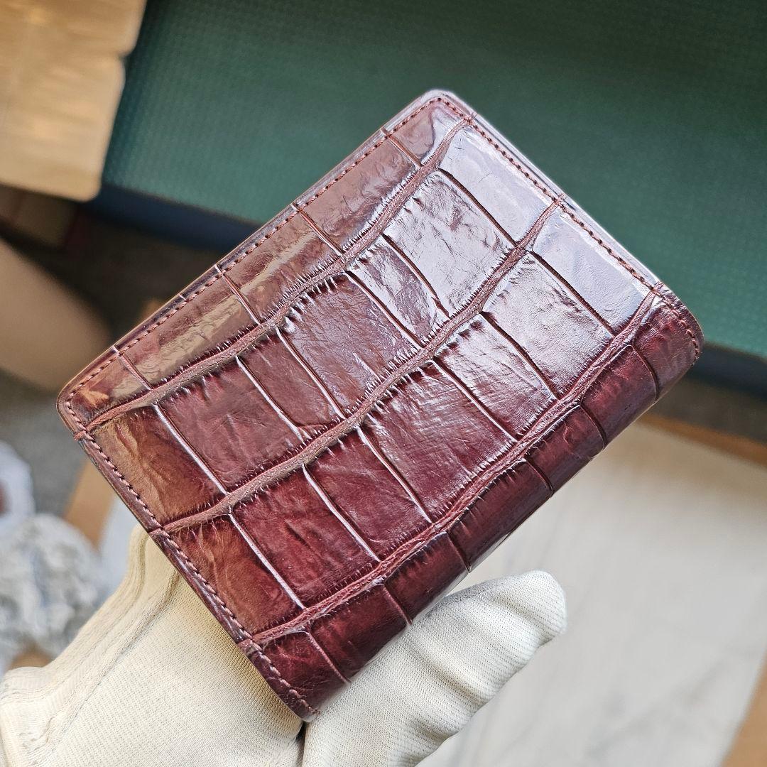 GANZO ガンゾ 名刺入れ クロコダイル crocodile ポロサス カード