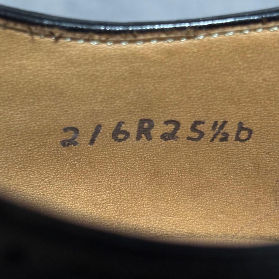 新品　リーガル　ビジネスシューズ　216R ウイングチップ　ブラック　2257