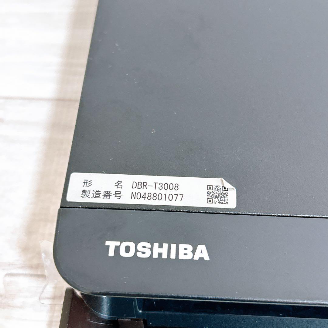 【美品】東芝 REGZA ブルーレイレコーダー DBR-T3008 レグザ ②